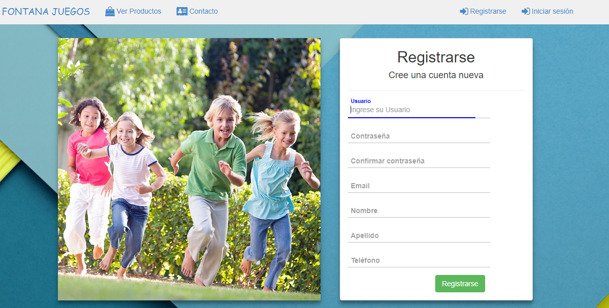 Registrarse - Paso 2
